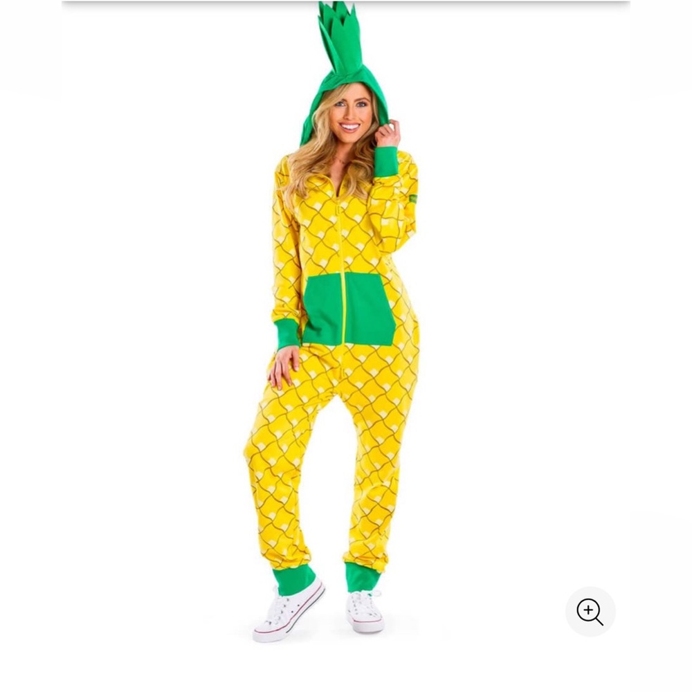 Pineapple Hooded Onesie Costume